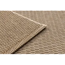 Covor sisal boho de culoare bej, rezistent și elegant