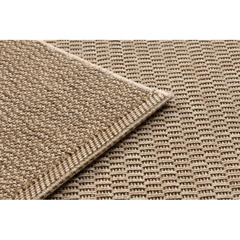 Covor sisal boho de culoare bej, rezistent și elegant
