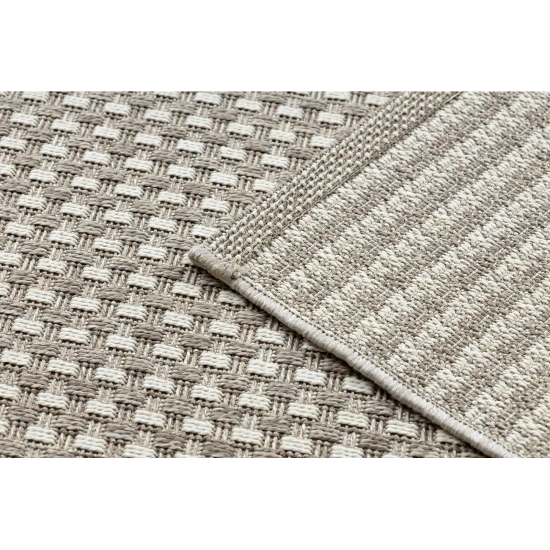 Covor din sisal, stil boho, bej, textură plăcută, ideal pentru sufragerii