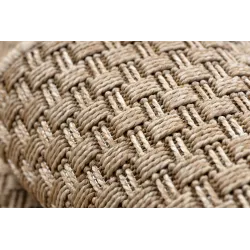 Covor sisal bej pentru copii, stil boho, perfect pentru camera copiilor