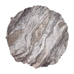 Covor TINE 75313C Piatră Gri 195x195 cm