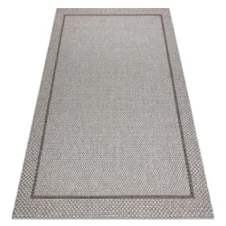 Covor sisal boho din sfori bej 80x150 cm