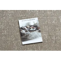 Covor sisal boho bej, o alegere excelentă pentru living