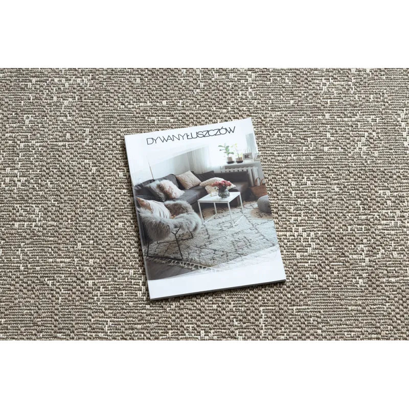 Covor sisal boho bej, o alegere excelentă pentru living