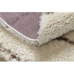 Covor FLUFFY 2371 Rond Shaggy cu Dungi