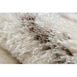 Covor FLUFFY 2371 Rond Shaggy cu Dungi