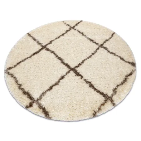 Covor FLUFFY 2373 Rond Shaggy Grilaj
