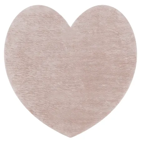 Covor SHAPE 3105 Inimă Shaggy Roz