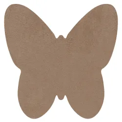 Covor SHAPE 3150 Fluture Shaggy - cămilă, bej pluș, antiderapant, spălabil