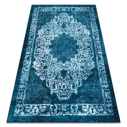 Covor ANTIKA 123 tek, design modern, lavabil, ideal pentru orice cameră