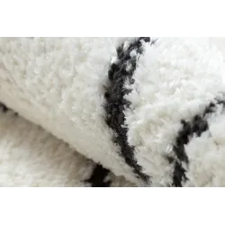 Covor elegant pentru dormitor, cu design modern, adaugă eleganță