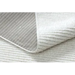 Covor crem pentru dormitor, stil confortabil