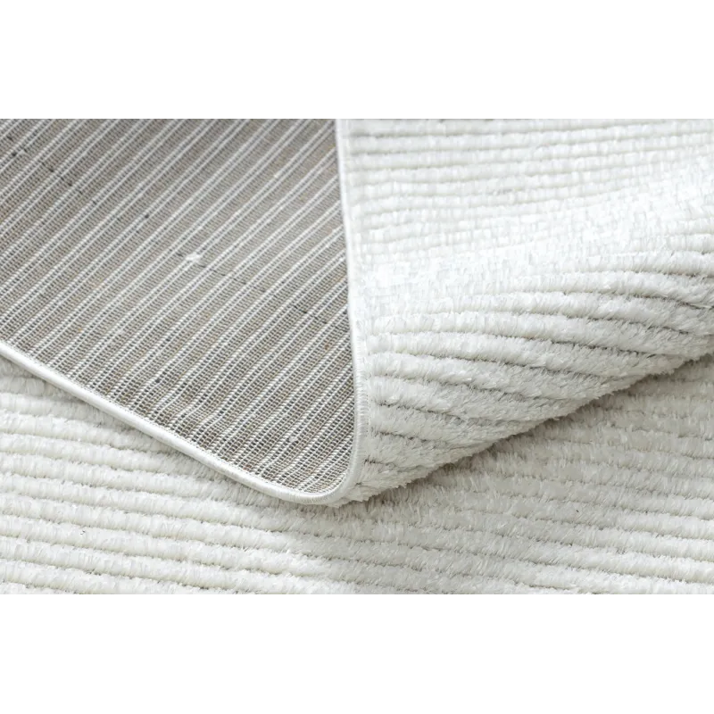 Covor crem pentru dormitor, stil confortabil