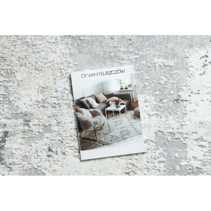 Covor modern DUKE 51378 crem și gri, adăugare elegantă pentru orice cameră