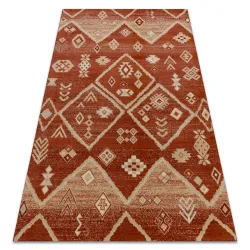 Covor LEGEND 468 15 GB300 din lână OSTA - Boho, exclusiv roșu / bej