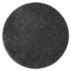 Covor de baie SYNERGY cerc glamour, antialunecant, moale - lurex gri
