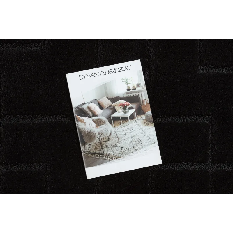 Covor Baie SUPREME LINES Rotund Negru