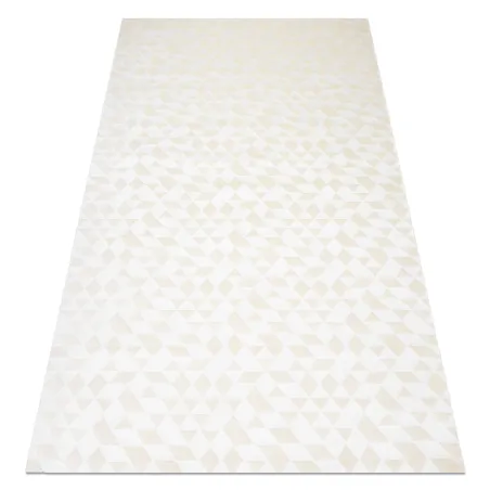 Covor geometric exclusiv PEARL 51321A de culoare crem, elegant