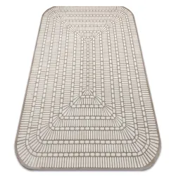 Covor PEARL Geometric Bej Crem 53132B