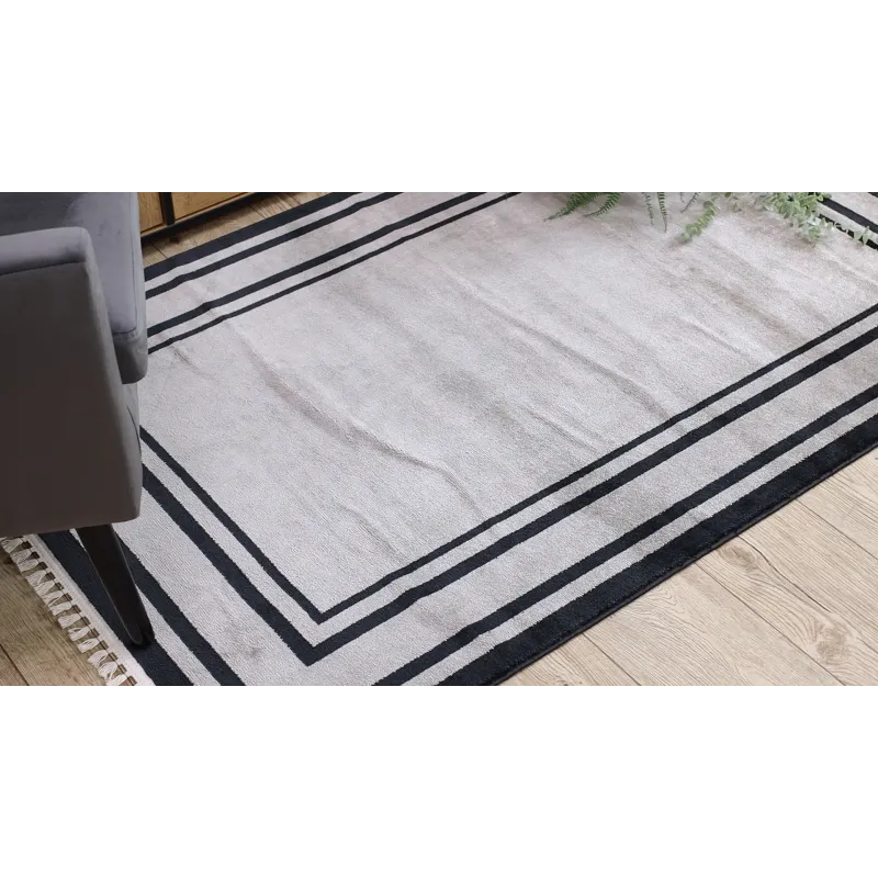 Covor AMOUR 53104A bej, stil modern pentru decoratiuni interioare