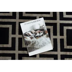 Tappeto AMOUR 53078B elegant negru pentru living sau dormitor