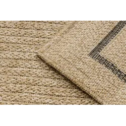 Covor texturat din sisal, perfect pentru living sau dormitor