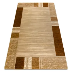 Covor ROYAL FB23 Cadru bej, covor clasic pentru decorarea casei