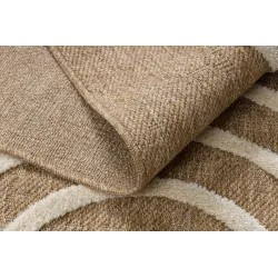 Covor pentru living SPARK 0688A bej, ideal pentru decor modern
