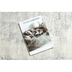 Covor DISTIN 0201A cu franjuri, ideal pentru un living modern sau dormitor