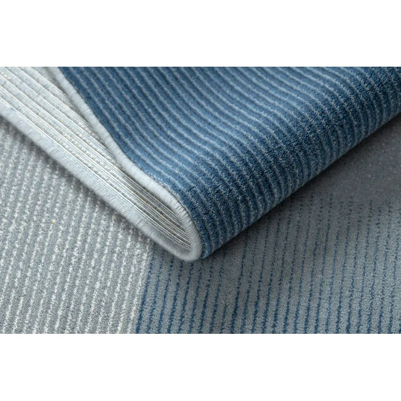 Covor Lână NAIN Geometric Bej/Albastru