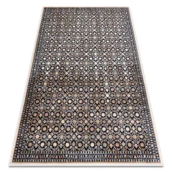 Covor din lână NAIN Ornament 1183/51033 bleumarin / bej