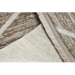 Covor DUKE 51557 cu textură geometrică, moale și plăcut la atingere
