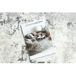 Covor modern DUKE 51378 crem si gri, ideal pentru living