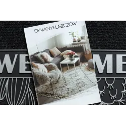 Covoraș argintiu BH 239 Welcome, un accesoriu elegant pentru intrări