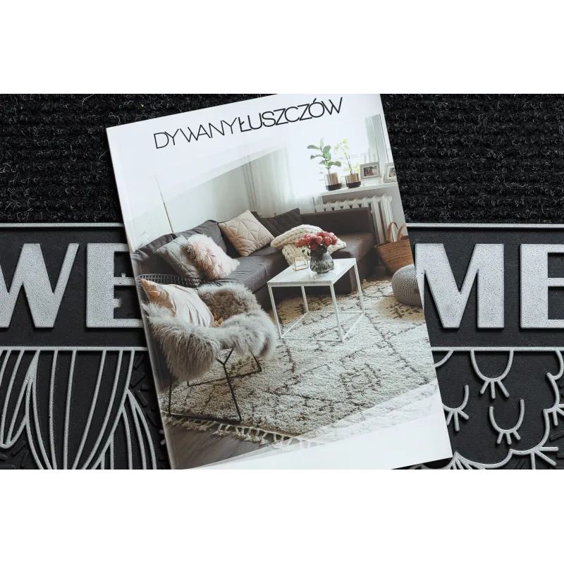 Covoraș argintiu BH 239 Welcome, un accesoriu elegant pentru intrări