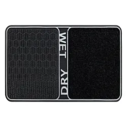 Covor BH DM003 Wet Dry, argintiu, din cauciuc, pentru interior si exterior