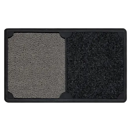 Covor BH DM002 Duo argintiu, antiderapant, pentru interior si exterior