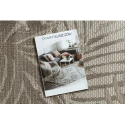 Covor din sisal elegant în nuanțe de gri, ideal pentru interioare moderne