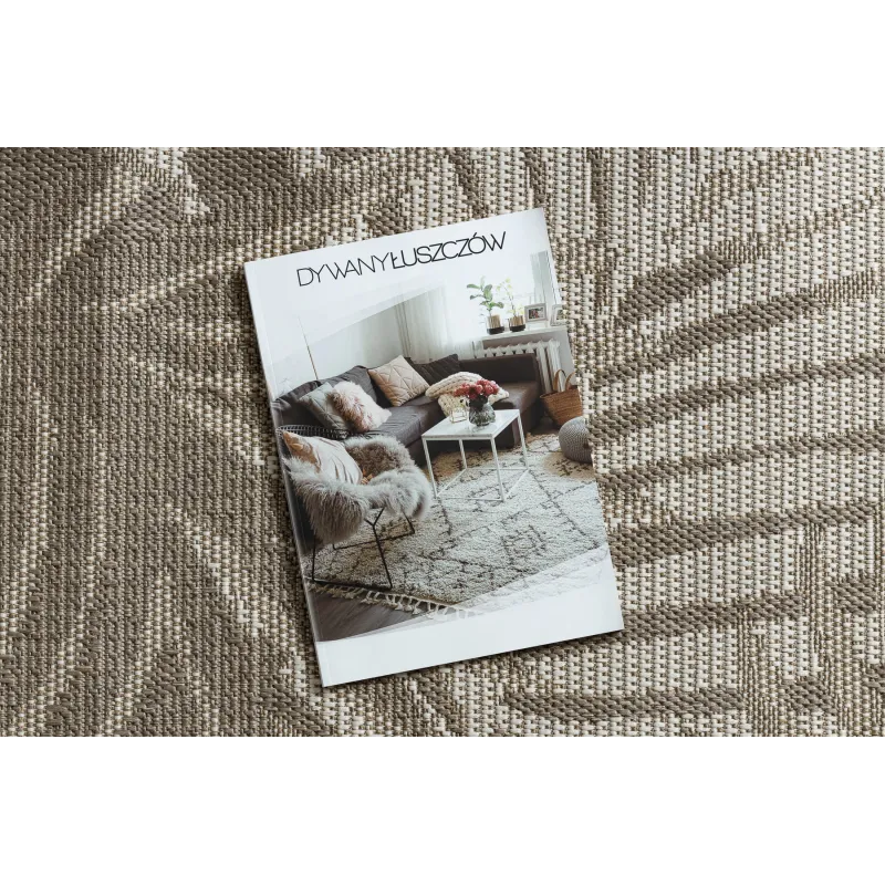 Covor din sisal elegant în nuanțe de gri, ideal pentru interioare moderne