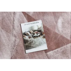 Covor VISCO roz 8, textură moale și plăcută, design modern