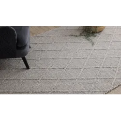 Covor TAHAR 99001C Lână Bej Țesut Manual