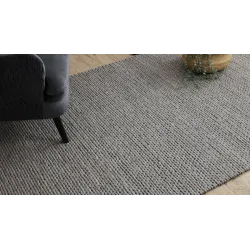 TAHAR 99004G Covor lână gri