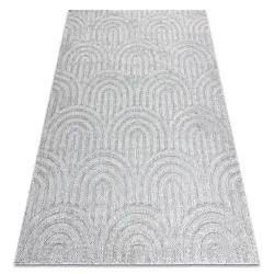 Covor SANTO SIZAL 0537 gri geometric