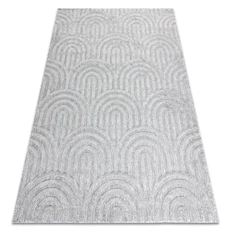 Covor SANTO SIZAL 0537 gri geometric