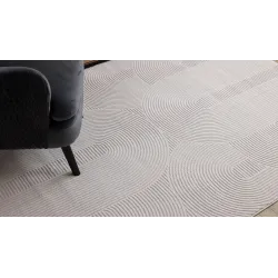 Covor BALANCE 9086 crema, stil glamour, design modern