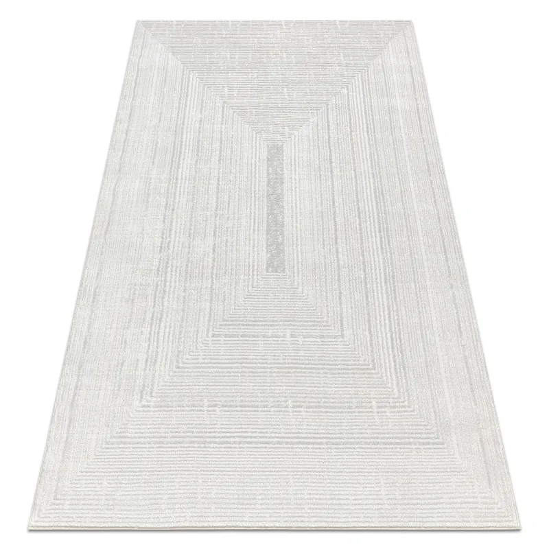 Covor geometric BALANCE 8788 crem, covor modern pentru decoruri elegante