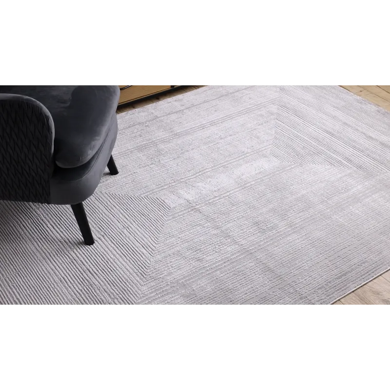 Culoare elegantă a covorului BALANCE 8788 gri, modern pentru interior