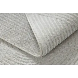 Covor BALANCE 0194 crem, perfect pentru utilizare în grădină sau în aer liber