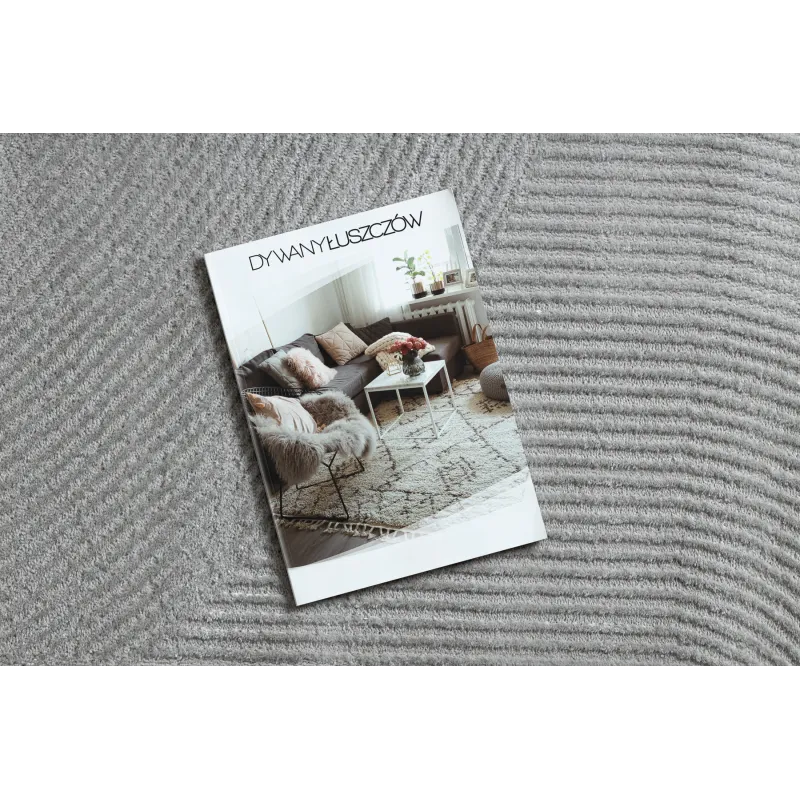 Covor BALANCE 0194 gri, material structural, design elegant