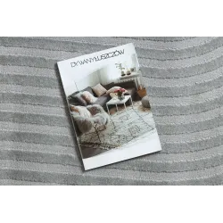 Covor BALANCE 1921 gri, textură luxoasă pentru decoruri elegante